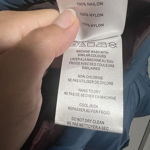 Enjoi Men Titanic Puffer Vest Blue X-Large Nylon Fisherman Pockets - Picture 7 of 7